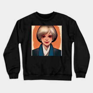 Theresa May | Comics Style Crewneck Sweatshirt
